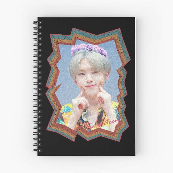 Item preview, Kwon Soonyoung Seventeen Hoshi Korean Kpop Retro Color Oil Paint Design designed and sold by Piosenka Art.