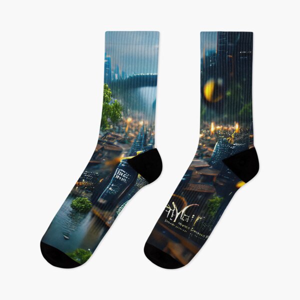 Item preview, City of Fireflies designed and sold by OneStrokeBrush.