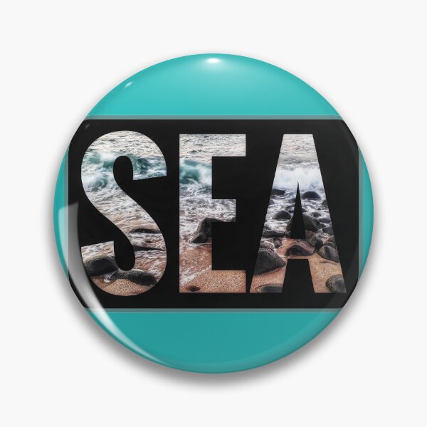Artikelvorschau, SEA Word über Strand Ocean Rocks Sand entworfen und verkauft von Beachy.