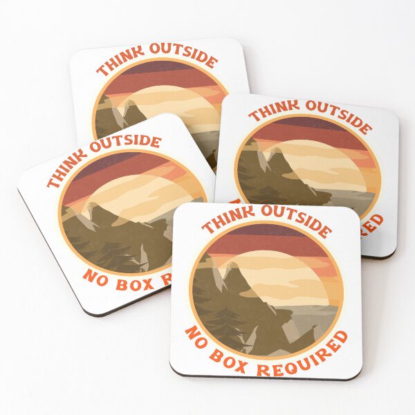 Item preview, Think Outside, No Box Required designed and sold by Daluyong.
