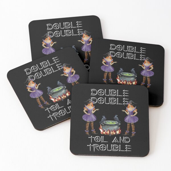 Item preview, Double Double Toil and Trouble designed and sold by OleKurmudgeon.