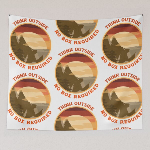 Item preview, Think Outside, No Box Required designed and sold by Daluyong.