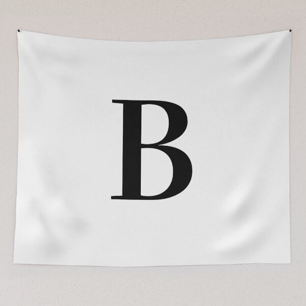 Item preview, Plain Letter B | Alpha Sticker designed and sold by aleksandrax98.