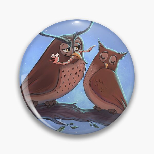 Item preview, Owl couple designed and sold by Mellodee.