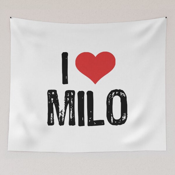 Item preview, I Love Milo designed and sold by The "I Love Everything" Shop.
