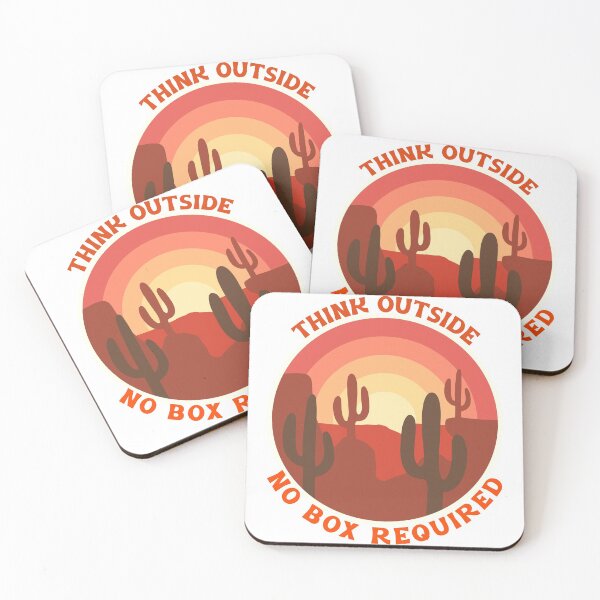 Item preview, Think Outside, No Box Required designed and sold by Daluyong.