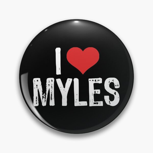 Item preview, I Love Myles designed and sold by The "I Love Everything" Shop.