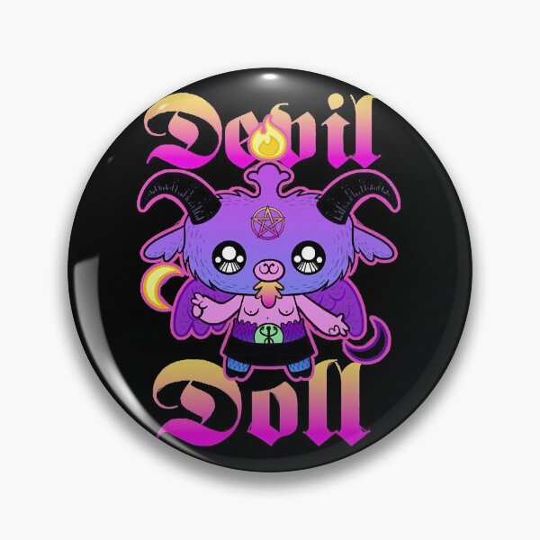 Artikelvorschau, Devil Doll Cute Kawaii Baphomet Pastell Goth entworfen und verkauft von fischerkeliipa.
