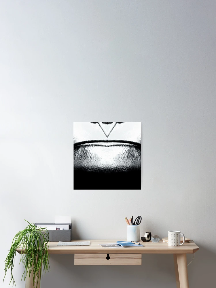 Thumbnail 2 of 3, Poster, Abstract Triangle Emblem designed and sold by TM Art.