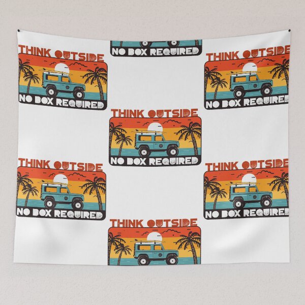 Item preview, Think Outside, No Box Required designed and sold by Daluyong.