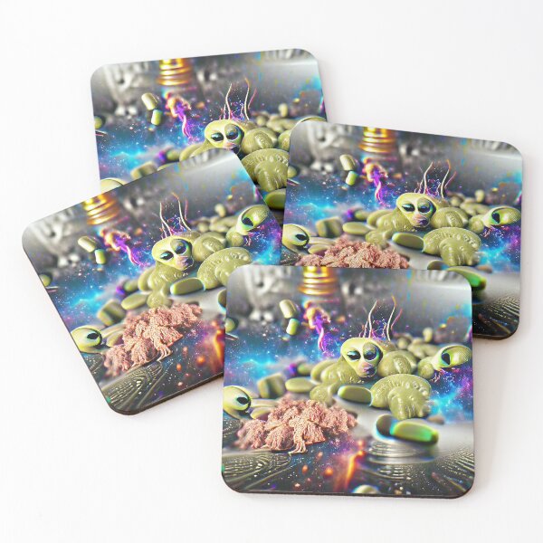 Item preview, Aliens! designed and sold by OneStrokeBrush.