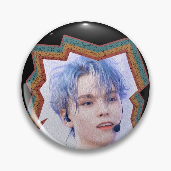 Item preview, Choi Hansol Seventeen Vernon Korean Kpop Retro Color Oil Paint Design designed and sold by Piosenka Art.