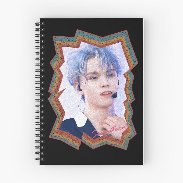Item preview, Choi Hansol Seventeen Vernon Korean Kpop Retro Color Oil Paint Design designed and sold by Piosenka Art.
