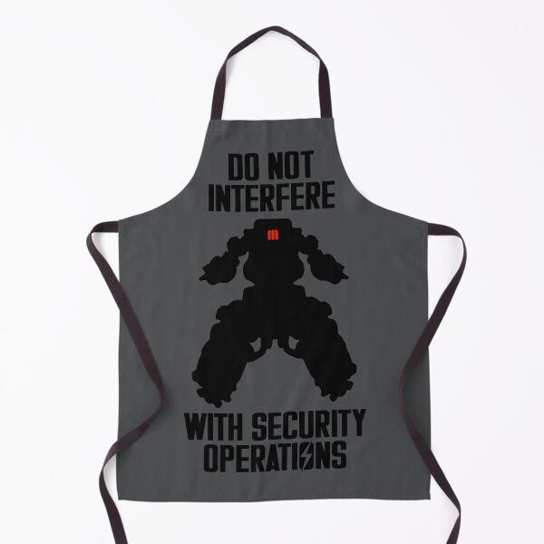 Item preview, Sentry Bot - Do Not Interfere With Security Operations designed and sold by Darkwaters Designs.