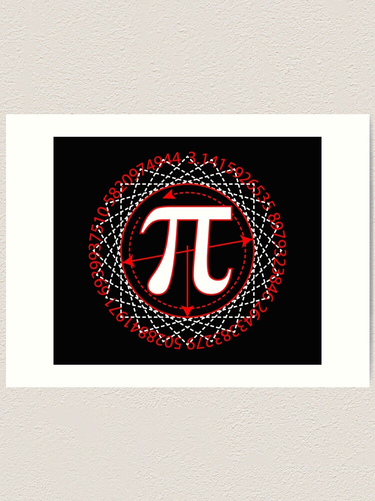 Happy Pi Day, Maths Lover, Pi Symbol Maths, Gift Idea For Teacher | Poster