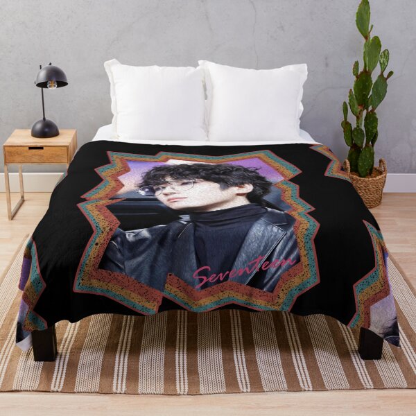 Item preview, Jeon Wonwoo Seventeen Wonwoo Korean Kpop Retro Color Oil Paint Design designed and sold by Piosenka Art.