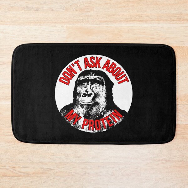 Item preview, Vegan Protein (Gorilla Stencil) designed and sold by RevolutionInPaint.