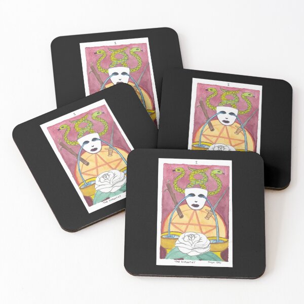 Item preview, The Hypnotist Tarot Watercolor  designed and sold by fischerkeliipa.