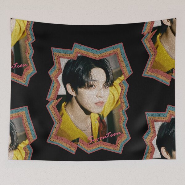 Item preview, Choi Seung Cheol Seventeen SCoups Korean Kpop Retro Color Oil Paint Design designed and sold by Piosenka Art.