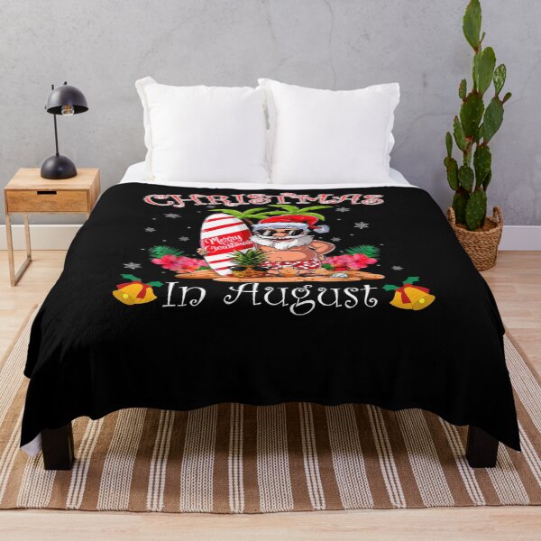 Item preview, Christmas In August Shirt Funny Summer Santa Beach Vacation designed and sold by glynismalcolm.