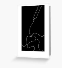 marker reverse Greeting Card