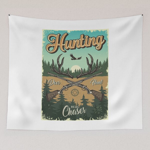 Item preview, Vintage Deer Hunting designed and sold by Vector Scout Lab.
