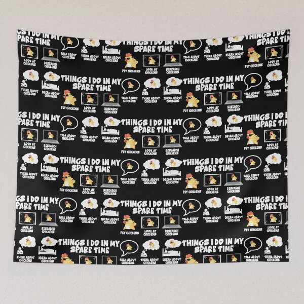 Item preview, Things I Do In My Spare Time Chicken Lover Farmer Chickens  designed and sold by fischerkeliipa.