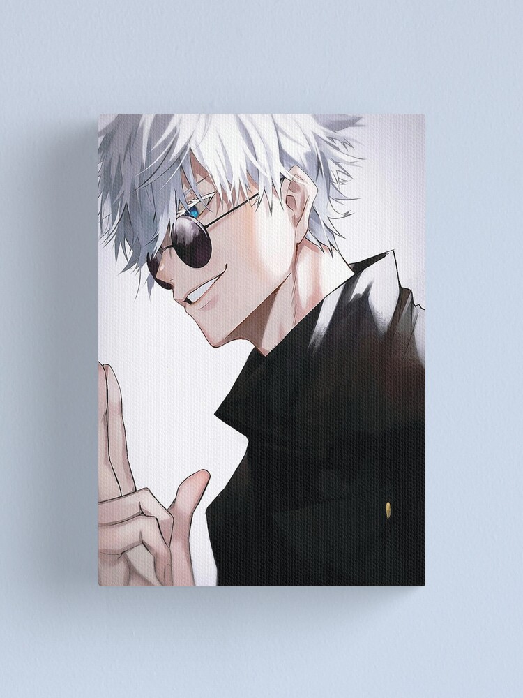 Satoru Gojo Portrait Art Print Jujutsu Kaisen Home Decor Wall Hanging