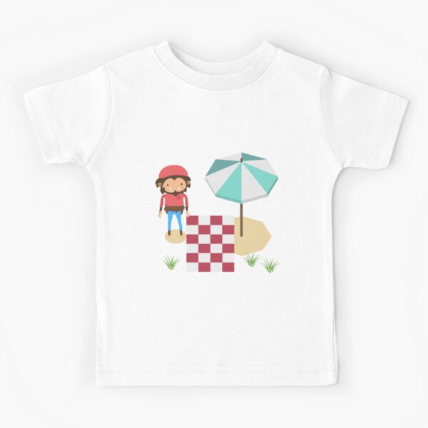 gaming gift Sneaky Sasquatch beachgoer Kids T-Shirt