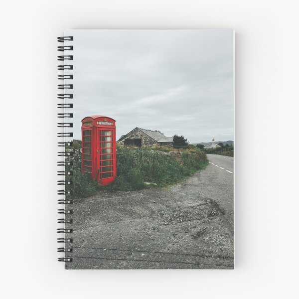 Item preview, Old-Fashioned Red Phone Booth in British Countryside designed and sold by visualspectrum.