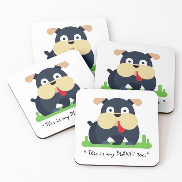 Item preview, Cute Bulldog Puppy Animal Planet Art - White designed and sold by geekySlicks.