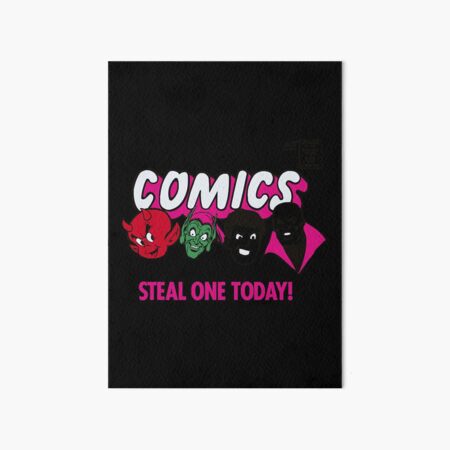 Artikel-Vorschau von Comics stehlen heute einen! Spinner Rack Topper Original Charaktere, designt und verkauft von jaalavillato.