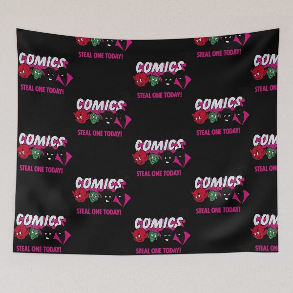 Item preview, Comics Steal One Today! Spinner Rack Topper Original Characters  designed and sold by jaalavillato.