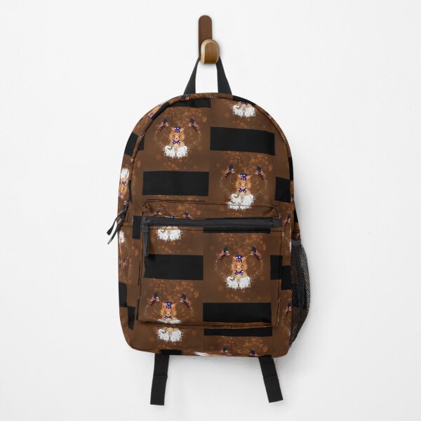 Item preview, Cute kitten with flag and american flag designed and sold by anaCryder.
