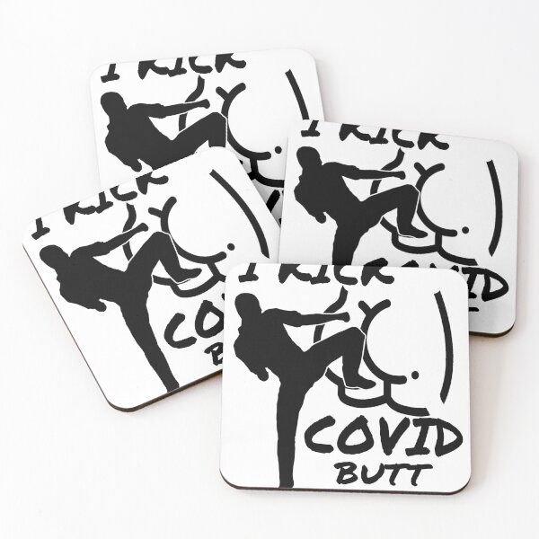Item preview, I kick covid butt designed and sold by lyncalabrese.