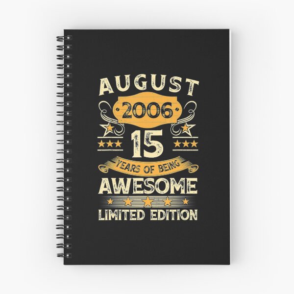 Item preview, Vintage August 2006 15Th Birthday 15 Years Old Men Women designed and sold by kentuckykonpha.
