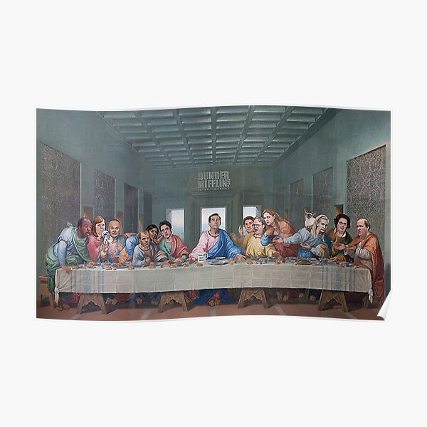 The Last Supper Office Edition Poster