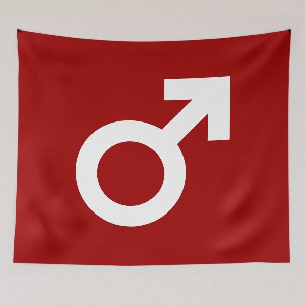 Item preview, Mars Astrology Alchemy Symbol designed and sold by tiantanman.
