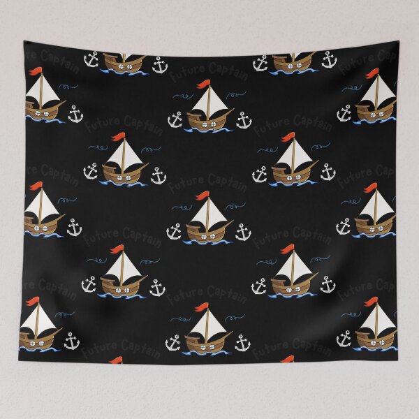Item preview, Sailing Sailboat Future Captain Children  designed and sold by anaCryder.