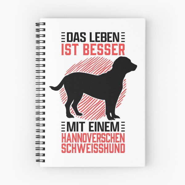Artikelvorschau, Leben mit Hannoverscher Schweißhund Jagdhund entworfen und verkauft von madgrfx.