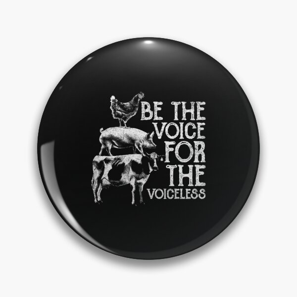 Item preview, Be The Voice Of The Voiceless Vegan designed and sold by Konmexin.