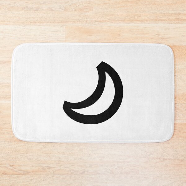 Item preview, Moon Astrology Alchemy Symbol designed and sold by tiantanman.