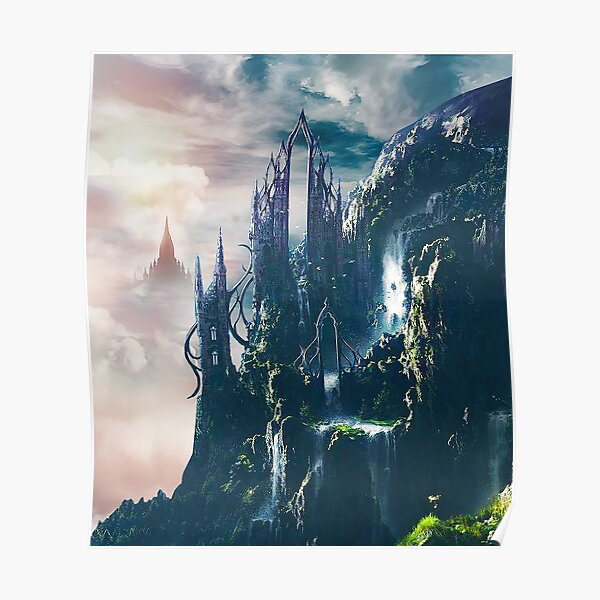 The Floating City of Magic Poster