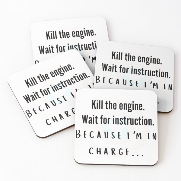 Item preview, Because I’m in charge… designed and sold by becadactyl.