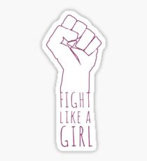 Fight Like A Girl Sticker