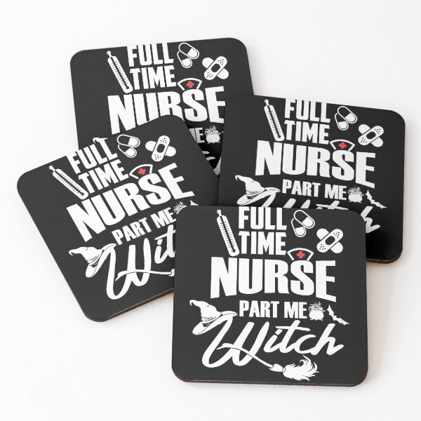 Item preview, Full Time Nurse Part Time Witch - Halloween Nurse designed and sold by kenart135.