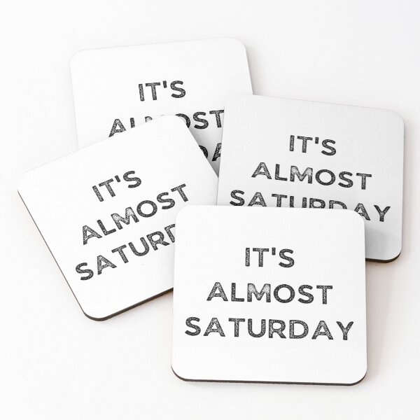 Item preview, It's Almost Saturday - Weekday designed and sold by Galathi Designs.