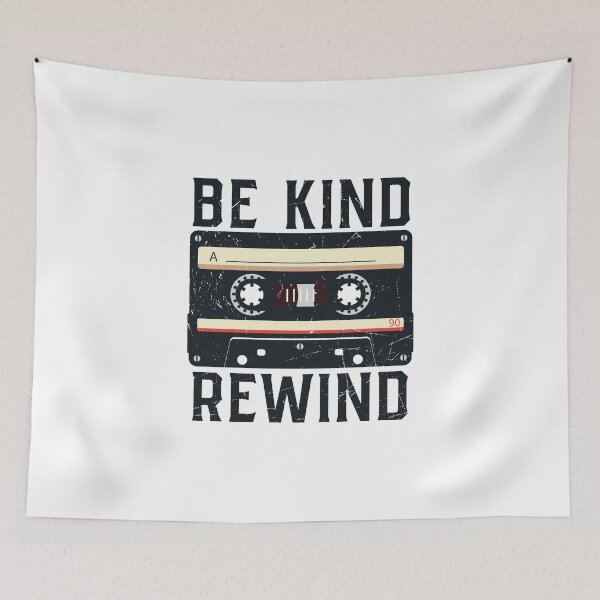 Item preview, Retro Vintage Design Cassette Be Kind Rewind  designed and sold by avinigav.
