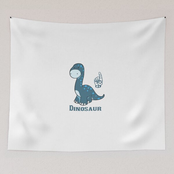 Item preview, D is for Dinosaur - ASL designed and sold by monarchgraphics.