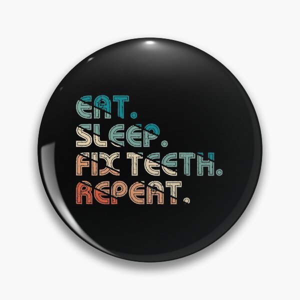 Item preview, Dentistry Fix Teeth Dentist Retro Tooth Doctor   designed and sold by anaCryder.
